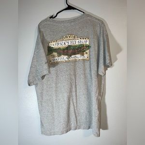 Vintage Pats Fly shop Orvis tee, Size: XL
